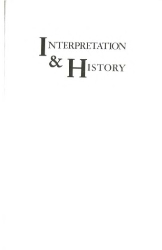 Interpretation & history: Essays in honour of Allan A. MacRae