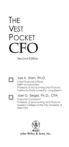 The Vest Pocket CFO
