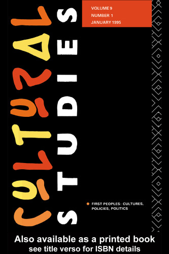 Cultural Studies Vol 09-01