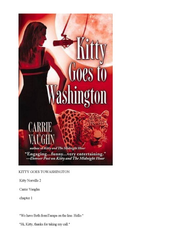 Kitty Goes to Washington (Kitty Norville Series, Book 2)