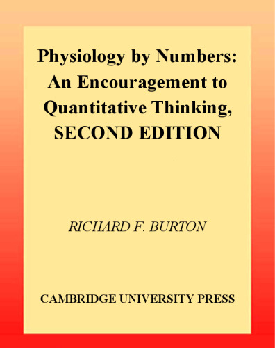 Physiology by Numbers: An Encouragement to Quantitative Thinking