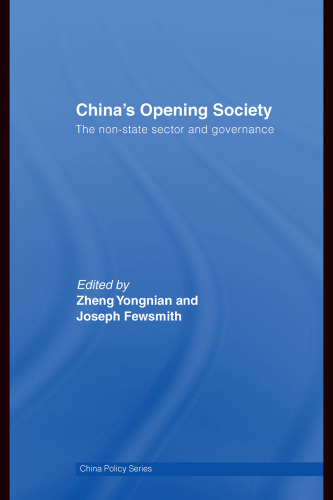 China's Opening Society: The Non-State Sector and Governance