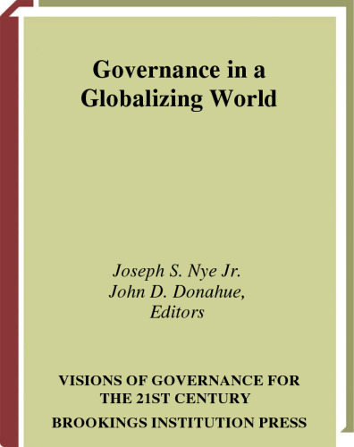 Governance in a Globalizing World
