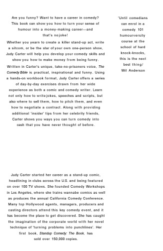 The Comedy Bible: From Stand-up to Sitcom--The Comedy Writer's Ultimate