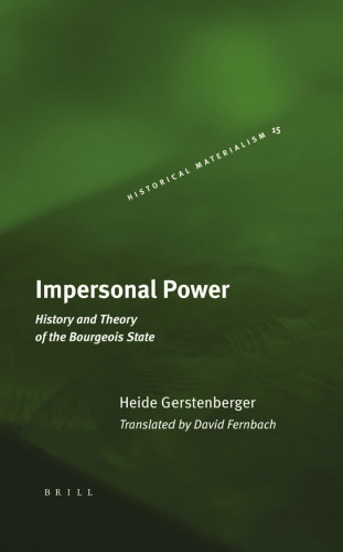 Impersonal Power (Historical Materialism Book Series)