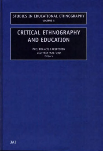 Critical Ethnography and Education