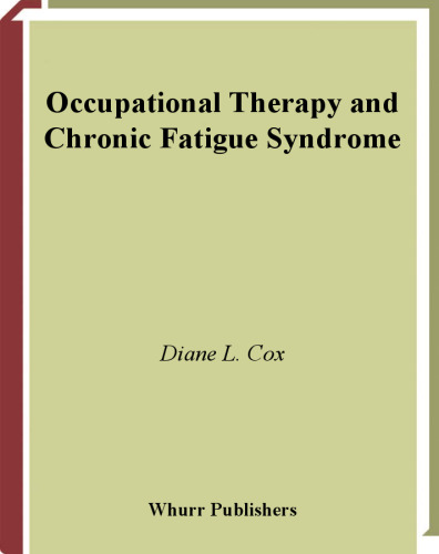 Occupational Therapy and Chronic Fatigue Syndrome