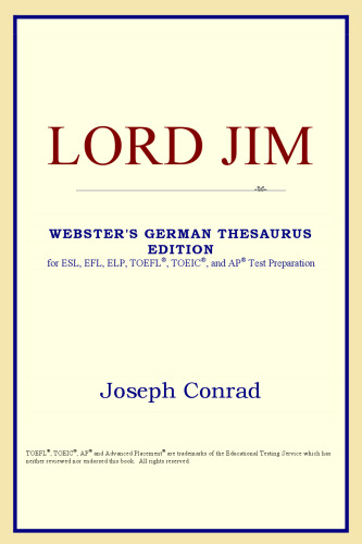 Lord Jim (Webster's German Thesaurus Edition)