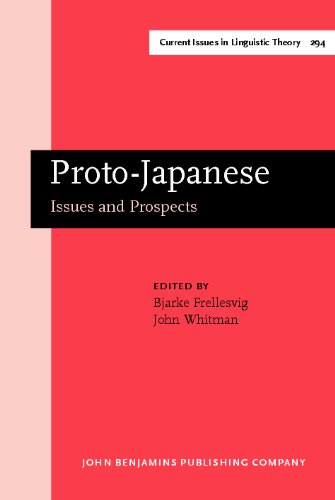 Proto-Japanese: Issues and Prospects