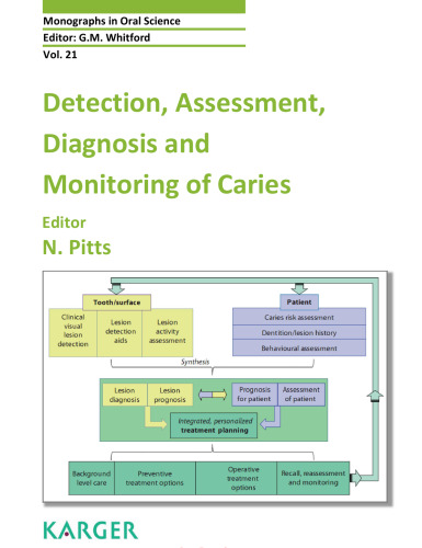 Detection, Assessment, Diagnosis and Monitoring of Caries (Monographs in Oral Science Vol 21)