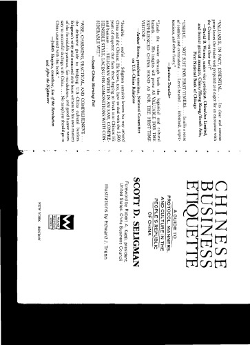 Chinese Business Etiquette: A Guide to Protocol, Manners, and Culture in the People's Republic of China (A Revised and Updated Edition of