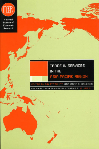 Trade in Services in the Asia-Pacific Region (National Bureau of Economic Research-East Asia Seminar on Economics)