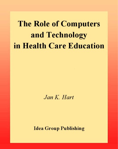 Role of Computers and Technology in Health Care Education