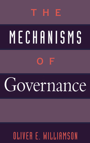 The Mechanisms of Governance