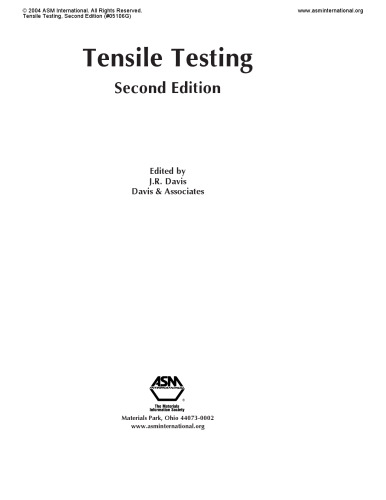 Tensile Testing