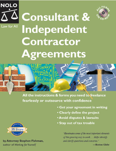 Consultant And Independent Contractor Agreements (5th Edition)