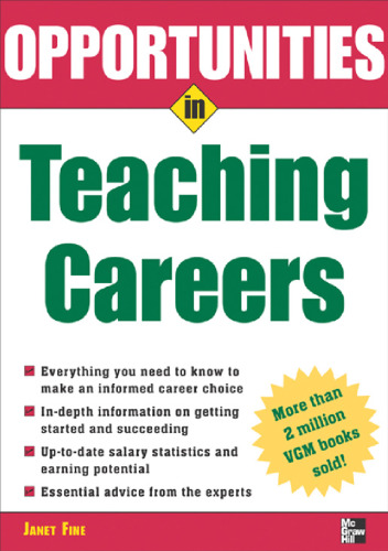 Opportunities in Teaching Careers (Opportunities InSeries)