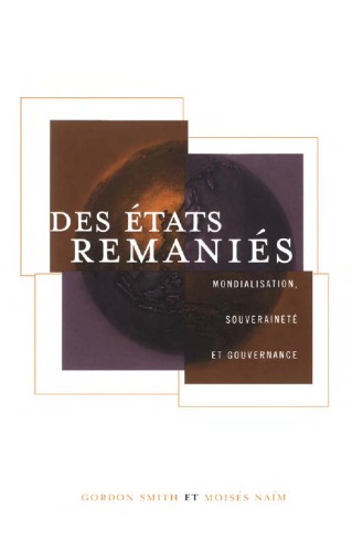 DES Etats Remainies, Modialisation Pb: Souverainete Et Gouvernance