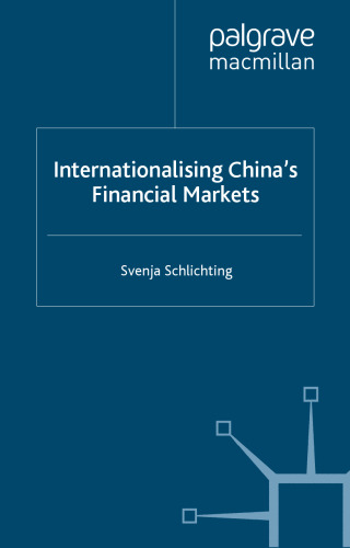 Internationalising China's Financial Markets