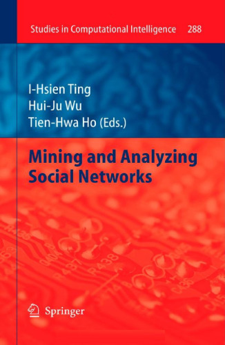 Mining and Analyzing Social Networks