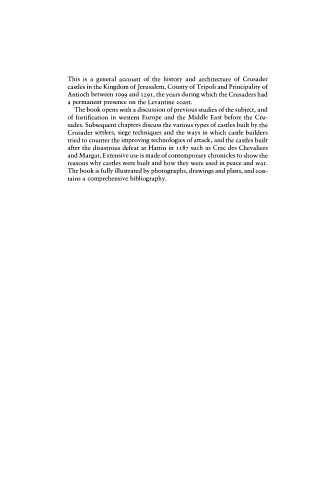 Crusader Castles