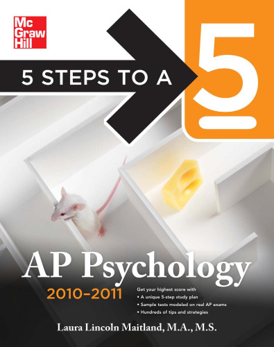 5 Steps to a 5 AP Psychology, 2010-2011, Third Edition