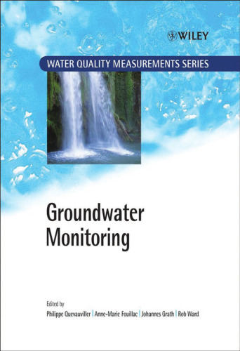 Groundwater Monitoring (Water Quality Measurements)