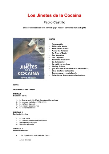 Los jinetes de la cocaina
