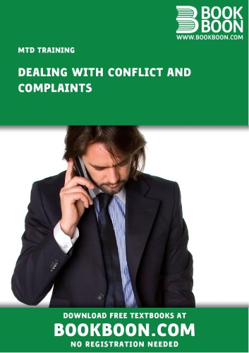 Dealing with Conflict and Complaints