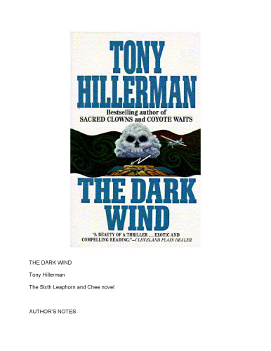 The Dark Wind (Jim Chee Novels)
