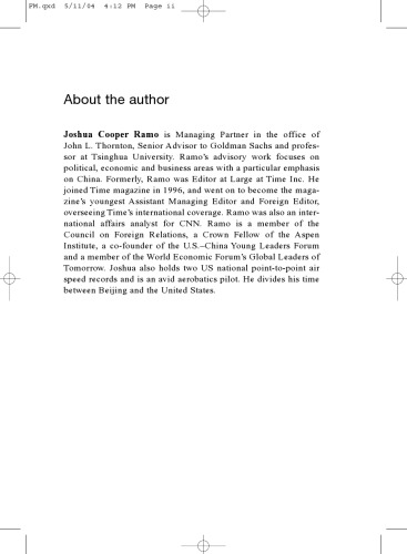 The Beijing Consensus