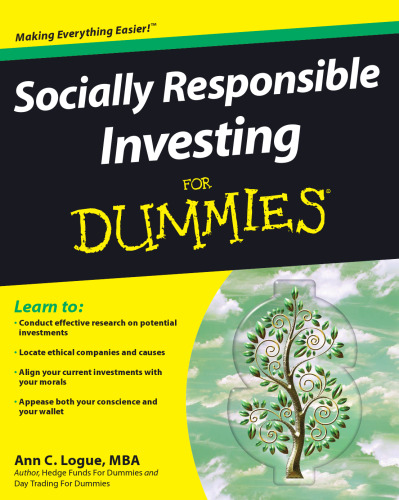 Socially Responsible Investing For Dummies (For Dummies (Business & Personal Finance))