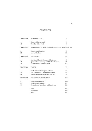 Reference, Truth and Conceptual Schemes: A Defense of Internal Realism