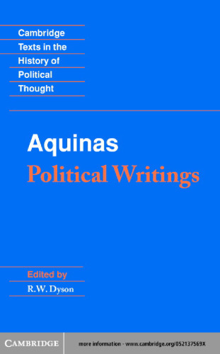 Aquinas: Political Writings