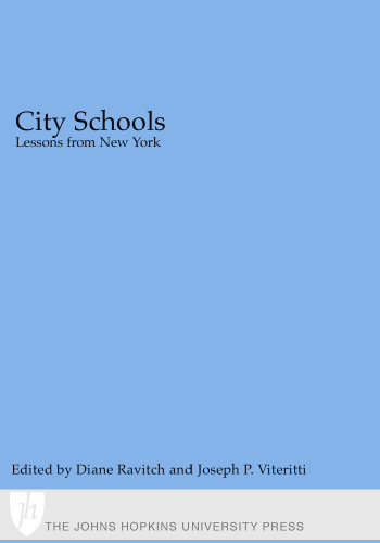 City Schools: Lessons from New York