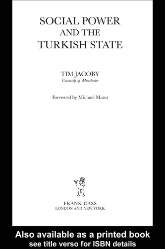 Social Power and the Turkish State