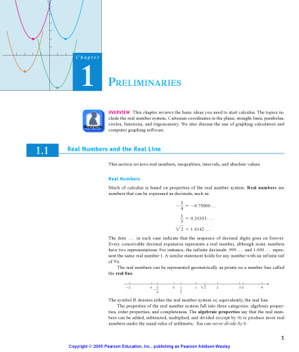 Thomas' Calculus, 11th Edition