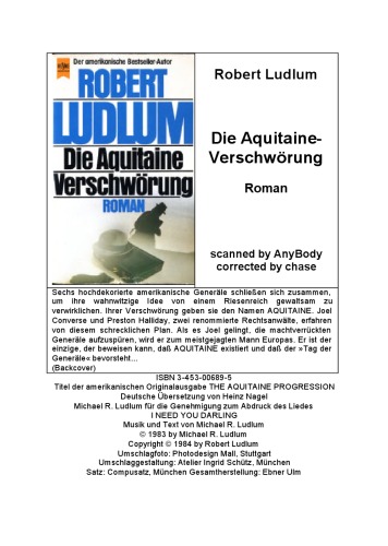 Die Aquitaine - Verschworung