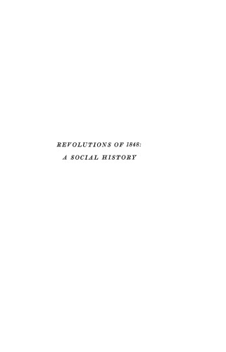 Revolutions of 1848: A Social History
