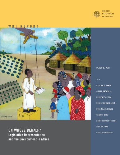 On Whose Behalf: Legislative Representation and the Environment in Africa