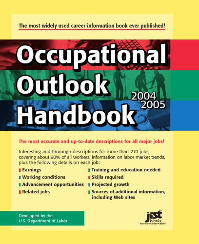 Occupational Outlook Handbook: 2004-2005 (Occupational Outlook Handbook (Jist Works))
