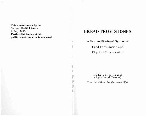 Bread from Stones (An Acres U.S.A. classic)