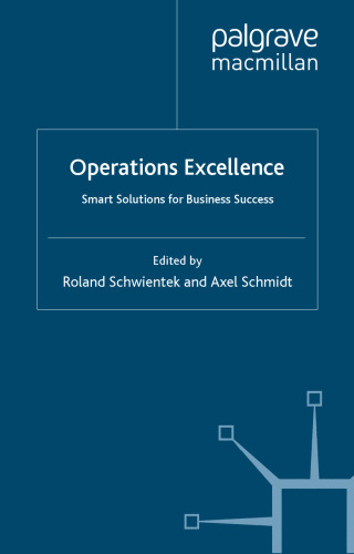 Operations Excellence: Smart Solutions for Business Success (International Management Knowledge)