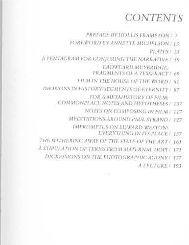 Circles of Confusion: Film Photography Video Texts 1968 1980