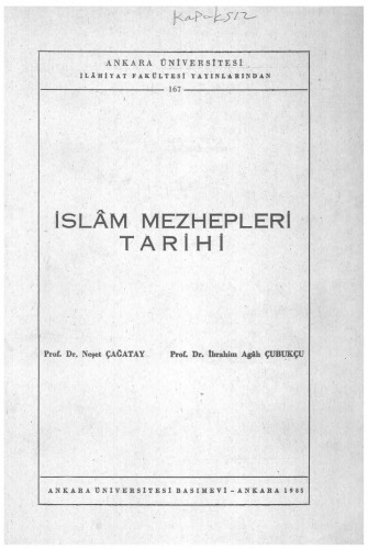 Islam Mezhepleri Tarihi