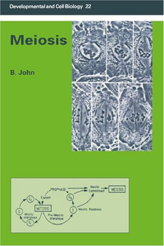 Meiosis (Developmental and Cell Biology Series)