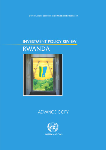 Investment Policy Review: Rwanda