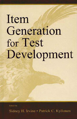 Item Generation for Test Development