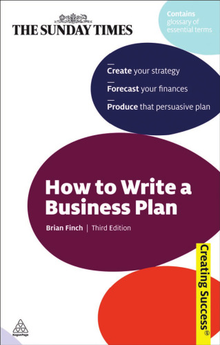 How to Write a Business Plan (Sunday Times Creating Success)