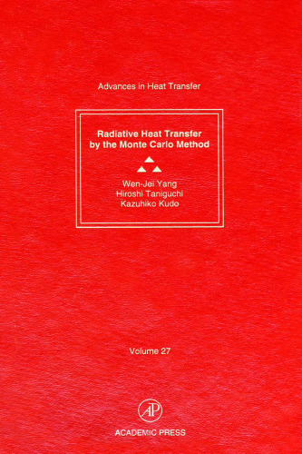 Radiative Heat Transfer by the Monte Carlo Method